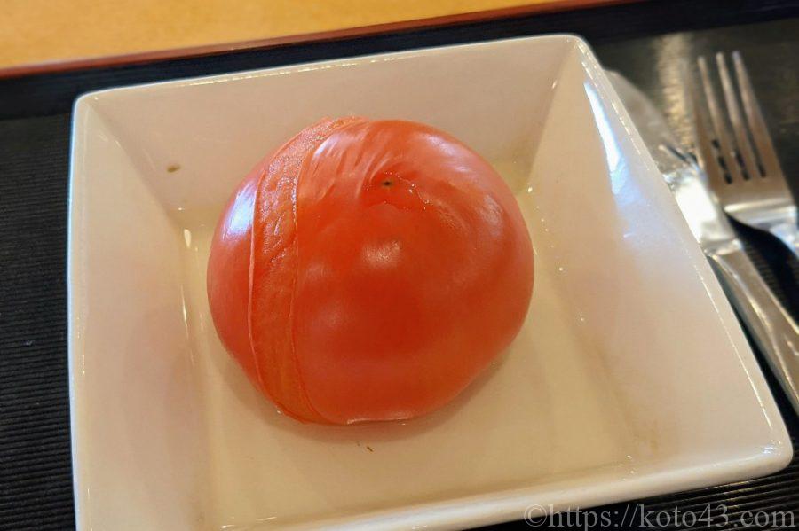 蒸しトマト
