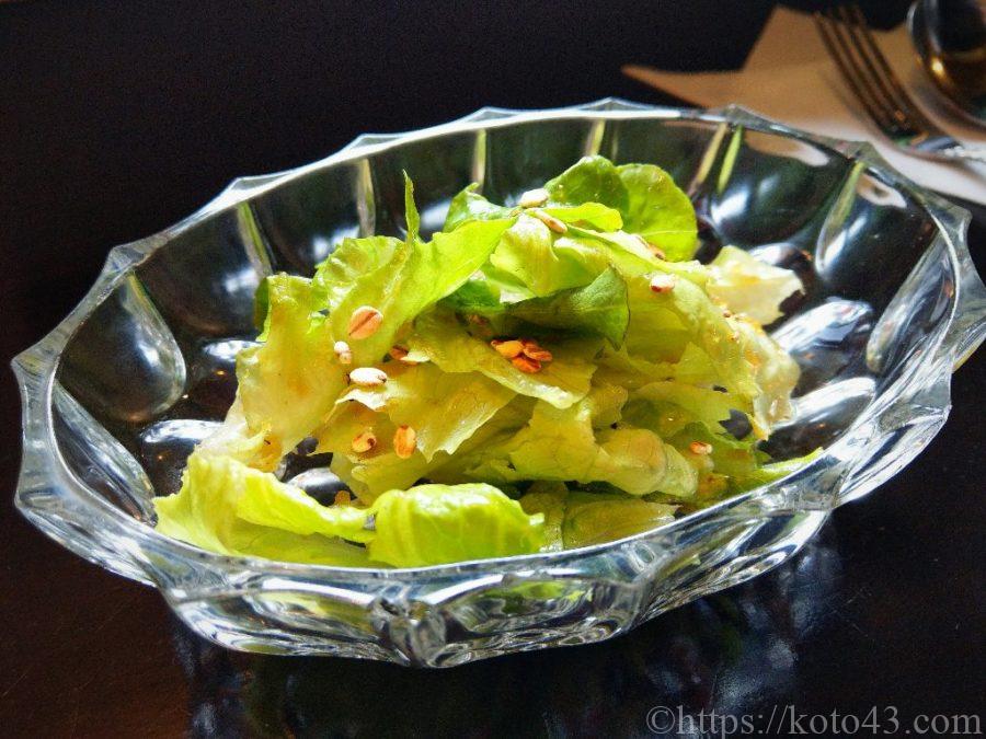 季節野菜のサラダ 自家製ドレッシング
